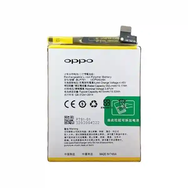 OPPO Reno 4 BLP791 A93 BLP779 Orijinal Batarya
